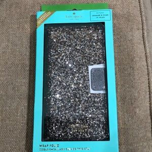 iPhone 8plus/7plus Kate Spade phone case folio